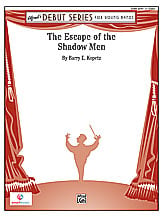 Escape of the Shadow Men Concert Band sheet music cover Thumbnail